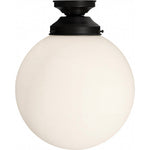 Sphere 10" Opal Matte Batten Fix by Lode Lighting