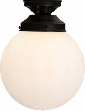 Sphere 8" Opal Matte Batten Fix by Lode Lighting