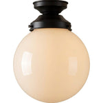 Sphere 8" Opal Matte Batten Fix by Lode Lighting