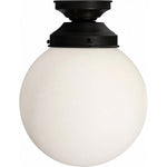 Sphere 8" Opal Matte Batten Fix by Lode Lighting