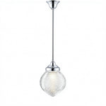 Teardrop Hallophane 8" With 1/2" x 1/2m Rod Set by Lode Lighting