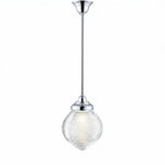 Teardrop Hallophane 8" With 1/2" x 1/2m Rod Set by Lode Lighting