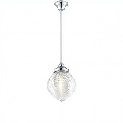 Teardrop Hallophane 8" With 1/2" x 1/2m Rod Set by Lode Lighting