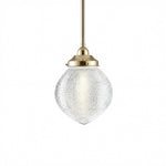 Teardrop Hallophane 8" With 1/2" x 1/2m Rod Set by Lode Lighting