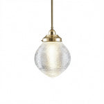 Teardrop Hallophane 8" With 1/2" x 1/2m Rod Set by Lode Lighting