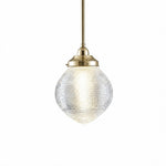 Teardrop Hallophane 8" With 1/2" x 1/2m Rod Set by Lode Lighting