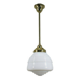 Domec Opal Gloss on Rod Set 1/2'' x 1/2m by Lode Lighting