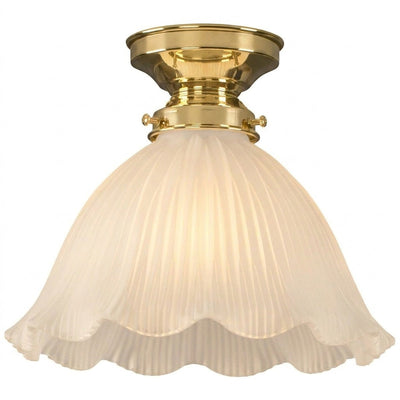 044 Hallophane 9" Frost Batten Fix by Lode Lighting