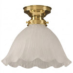 044 Hallophane 9" Frost Batten Fix by Lode Lighting