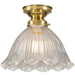 044 Hallophane 9" Clear Batten Fix by Lode Lighting