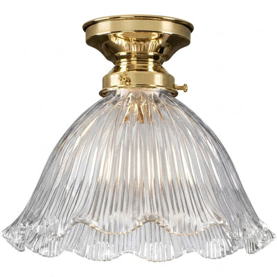 044 Hallophane 9" Clear Batten Fix by Lode Lighting
