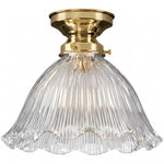 044 Hallophane 9" Clear Batten Fix by Lode Lighting