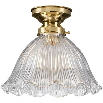 044 Hallophane 9" Clear Batten Fix by Lode Lighting