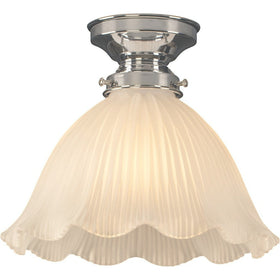 044 Hallophane 9" Frost Batten Fix by Lode Lighting