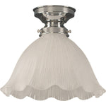 044 Hallophane 9" Frost Batten Fix by Lode Lighting