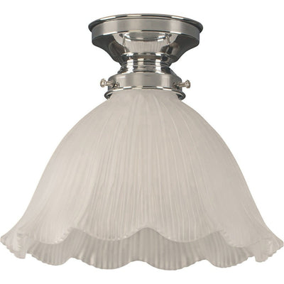 044 Hallophane 9" Frost Batten Fix by Lode Lighting