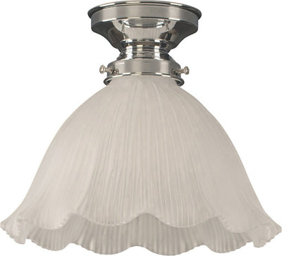 044 Hallophane 9" Frost Batten Fix by Lode Lighting