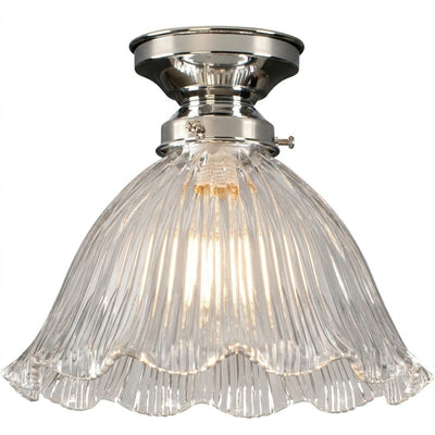 044 Hallophane 9" Clear Batten Fix by Lode Lighting