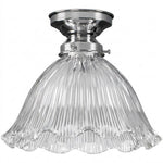 044 Hallophane 9" Clear Batten Fix by Lode Lighting