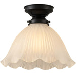 044 Hallophane 9" Frost Batten Fix by Lode Lighting