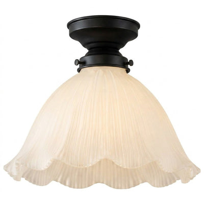 044 Hallophane 9" Frost Batten Fix by Lode Lighting