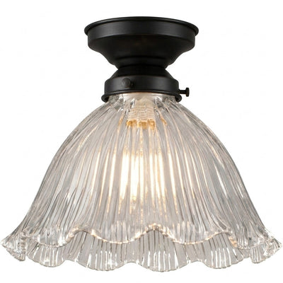 044 Hallophane 9" Clear Batten Fix by Lode Lighting