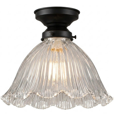 044 Hallophane 9" Clear Batten Fix by Lode Lighting