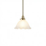 044 Hallophane 9" Frost on Rod Set 1/2" x 1/2m by Lode Lighting