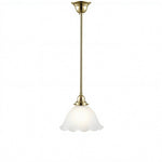 044 Hallophane 9" Frost on Rod Set 1/2" x 1/2m by Lode Lighting