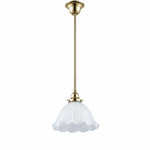 044 Hallophane 9" Frost on Rod Set 1/2" x 1/2m by Lode Lighting