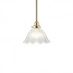 044 Hallophane 9" Clear on Rod Set 1/2" x 1/2m by Lode Lighting