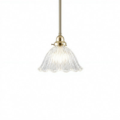 044 Hallophane 9" Clear on Rod Set 1/2" x 1/2m by Lode Lighting