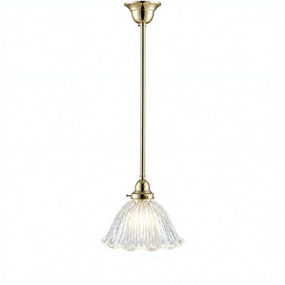 044 Hallophane 9" Clear on Rod Set 1/2" x 1/2m by Lode Lighting