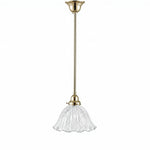 044 Hallophane 9" Clear on Rod Set 1/2" x 1/2m by Lode Lighting