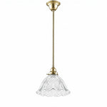 044 Hallophane 9" Clear on Rod Set 1/2" x 1/2m by Lode Lighting