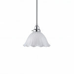 044 Hallophane 9" Frost on Rod Set 1/2" x 1/2m by Lode Lighting