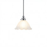 044 Hallophane 9" Frost on Rod Set 1/2" x 1/2m by Lode Lighting
