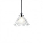 044 Hallophane 9" Clear on Rod Set 1/2" x 1/2m by Lode Lighting