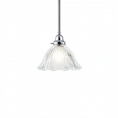 044 Hallophane 9" Clear on Rod Set 1/2" x 1/2m by Lode Lighting