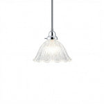 044 Hallophane 9" Clear on Rod Set 1/2" x 1/2m by Lode Lighting