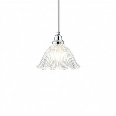 044 Hallophane 9" Clear on Rod Set 1/2" x 1/2m by Lode Lighting