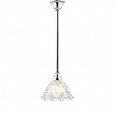 044 Hallophane 9" Clear on Rod Set 1/2" x 1/2m by Lode Lighting