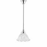 044 Hallophane 9" Clear on Rod Set 1/2" x 1/2m by Lode Lighting