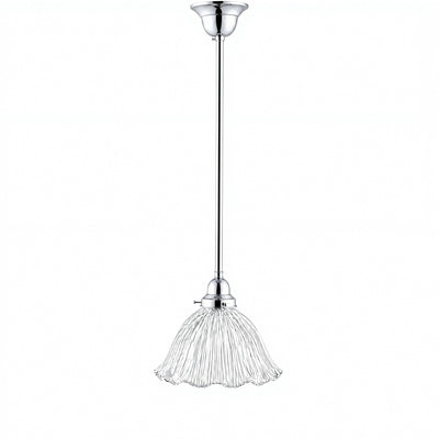 044 Hallophane 9" Clear on Rod Set 1/2" x 1/2m by Lode Lighting
