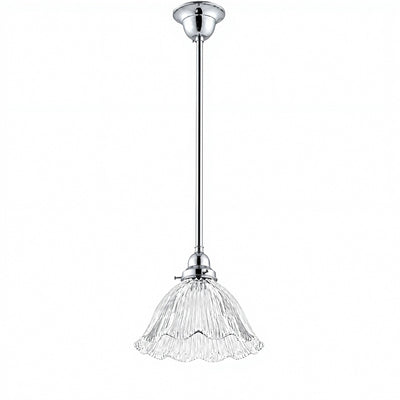 044 Hallophane 9" Clear on Rod Set 1/2" x 1/2m by Lode Lighting