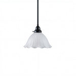 044 Hallophane 9" Frost on Rod Set 1/2" x 1/2m by Lode Lighting