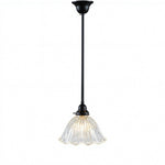 044 Hallophane 9" Clear on Rod Set 1/2" x 1/2m by Lode Lighting