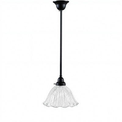 044 Hallophane 9" Clear on Rod Set 1/2" x 1/2m by Lode Lighting