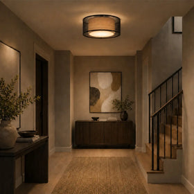 Loria Batten Fix Small in Black + White — lifestyle