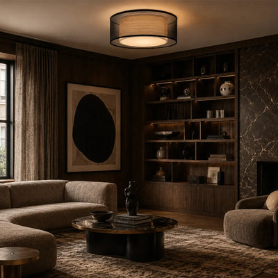Loria Batten Fix Small in Black+ White — lifestyle
